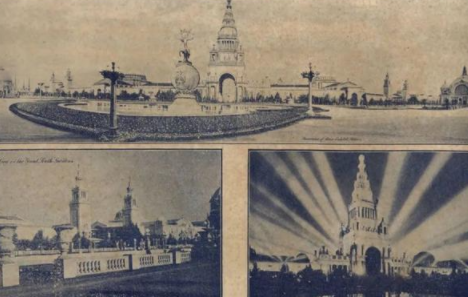 《东方杂志》1915年第5期对巴拿马万国博览会的图片报道