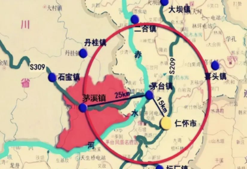 酱酒地理分布