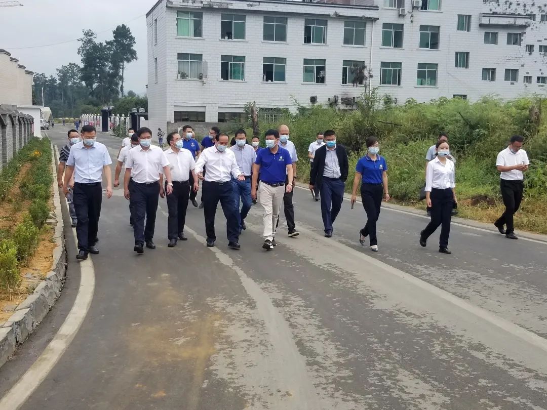 毕节市市长杨昌鹏一行莅临金沙古酒考察调研